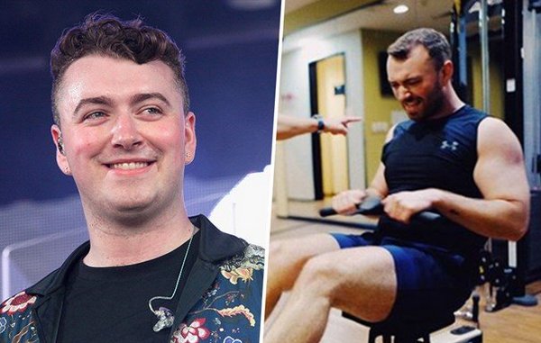 Body-building - new hobby after Sam Smith weight loss
