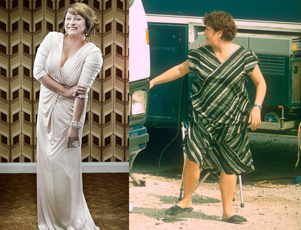 Caroline Quentin weight loss before and after photo