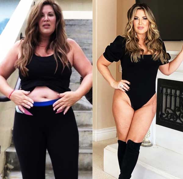 Emily Simpson rhoc weight loss before and after photos 2020