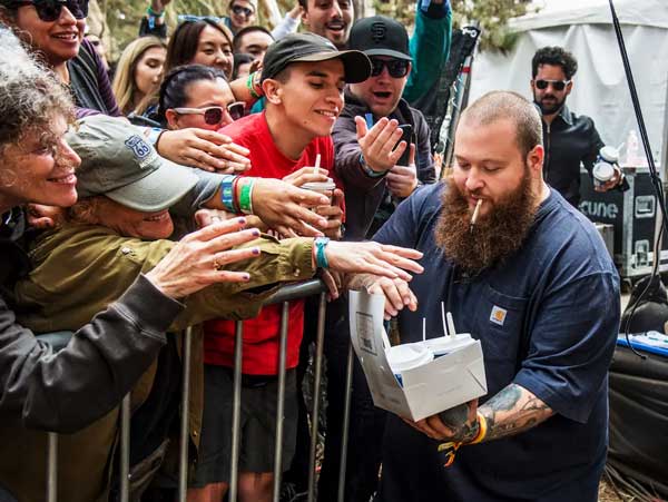 Rapper Action Bronson pushes himself harder to stay in shape: 80 lbs in 5 months. Can you do the same?